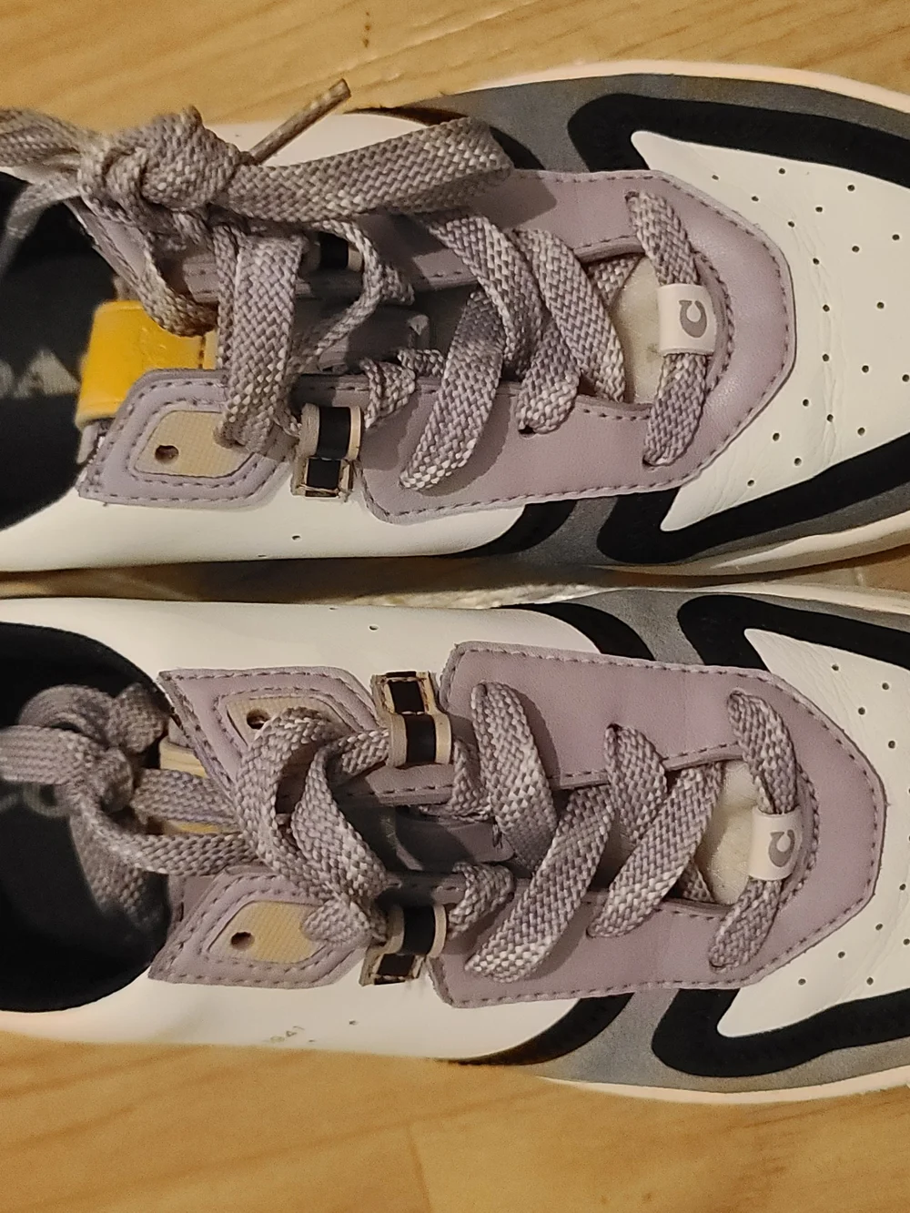 Coach Men's Lavender, Gray & Black Low-Top Sneaker